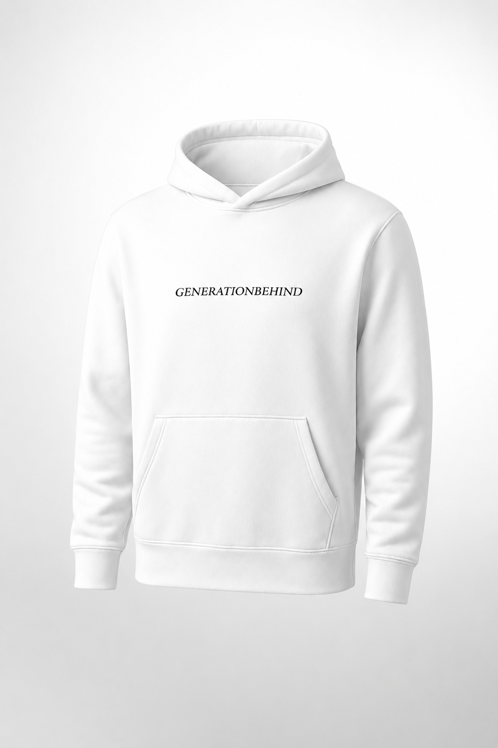 Cloud White Hoodie – Generationbehind