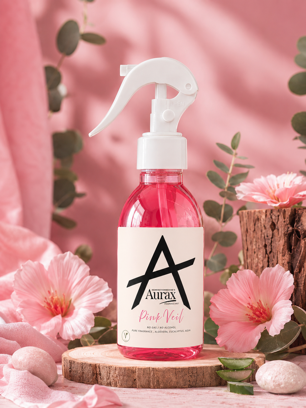 Pink Veil Room Fragrance Mist – Aurax by Generationbehind